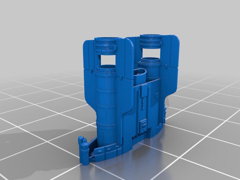 A-Wing (few supports)