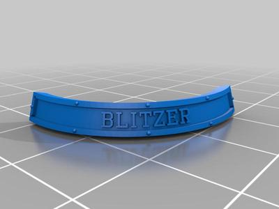 Bloodbowl Nameplate Blitzer