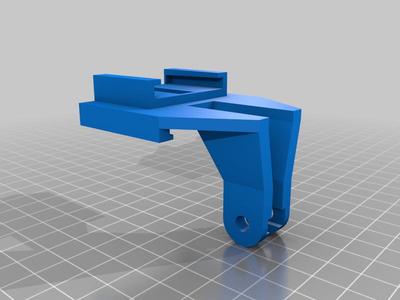 Bruder large excavator winch adapter