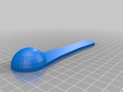 various measuring spoons (0.5, 1, 1.5, 2, and 3 tablespoon)