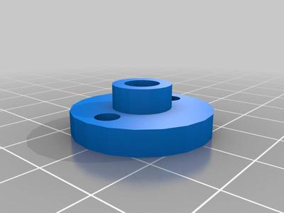 Mounting Hub for 6mm Shaft