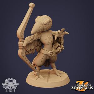 Raven Archer (pre-supported included)
