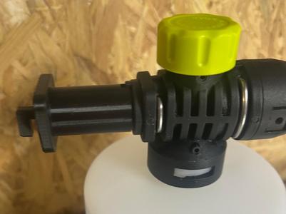 Skadis Support canon a mousse Ryobi