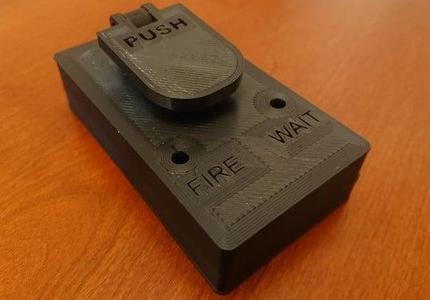 Fog Machine Remote With Flappy Paddle.