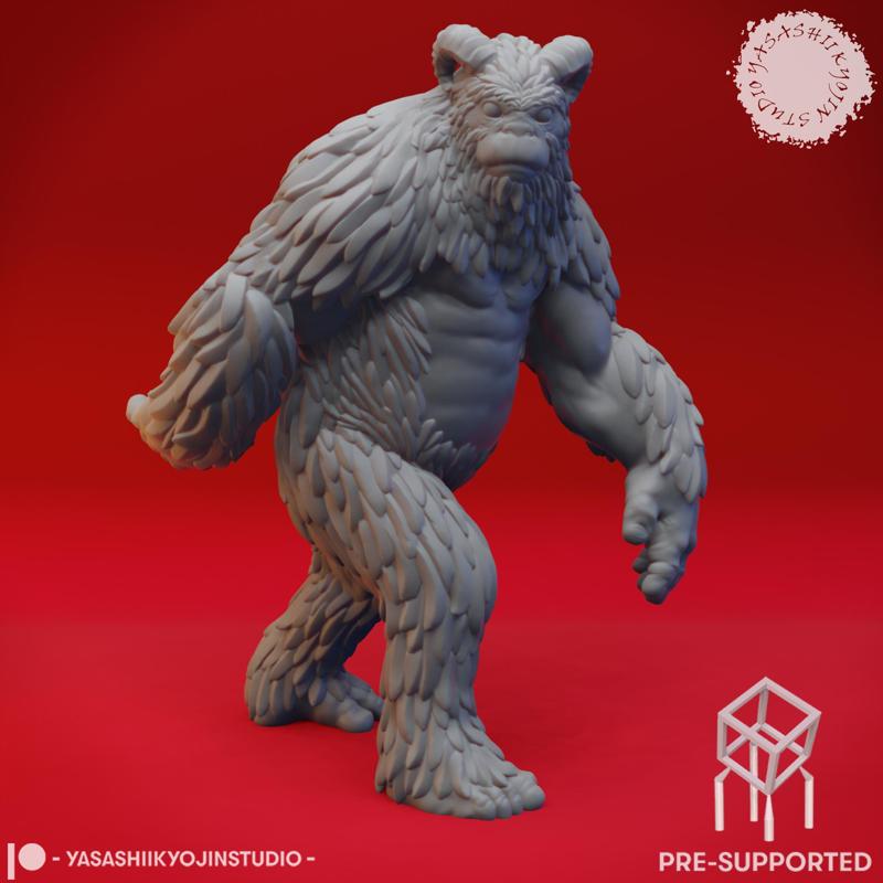 Yeti - Tabletop Miniature (Pre-Supported)