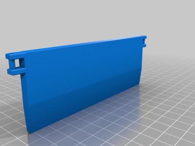 Vertical blind bottom weight