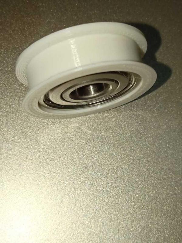 680ZZ / 608Z ball bearing U wheel idler pulley