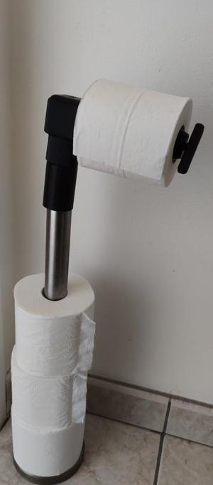 Paper toilet support for ikea BROGRUND