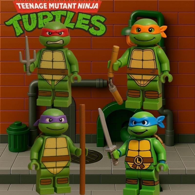 TMNT Lego Heroes Pack