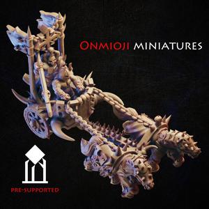 Heavy barbarian chariot