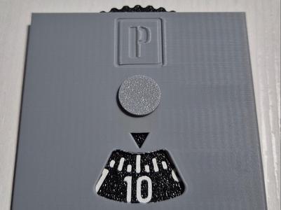 Time disc for parking