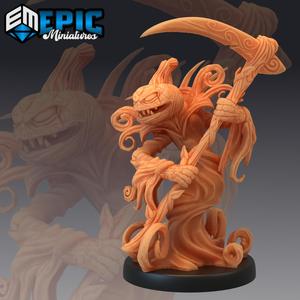 Pumpkin Reaper Scythe / Scarecrow Ghost / Jack O Lantern / Halloween Spirit
