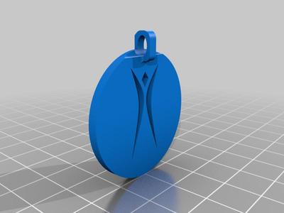 Burning Man Pendant - Gift