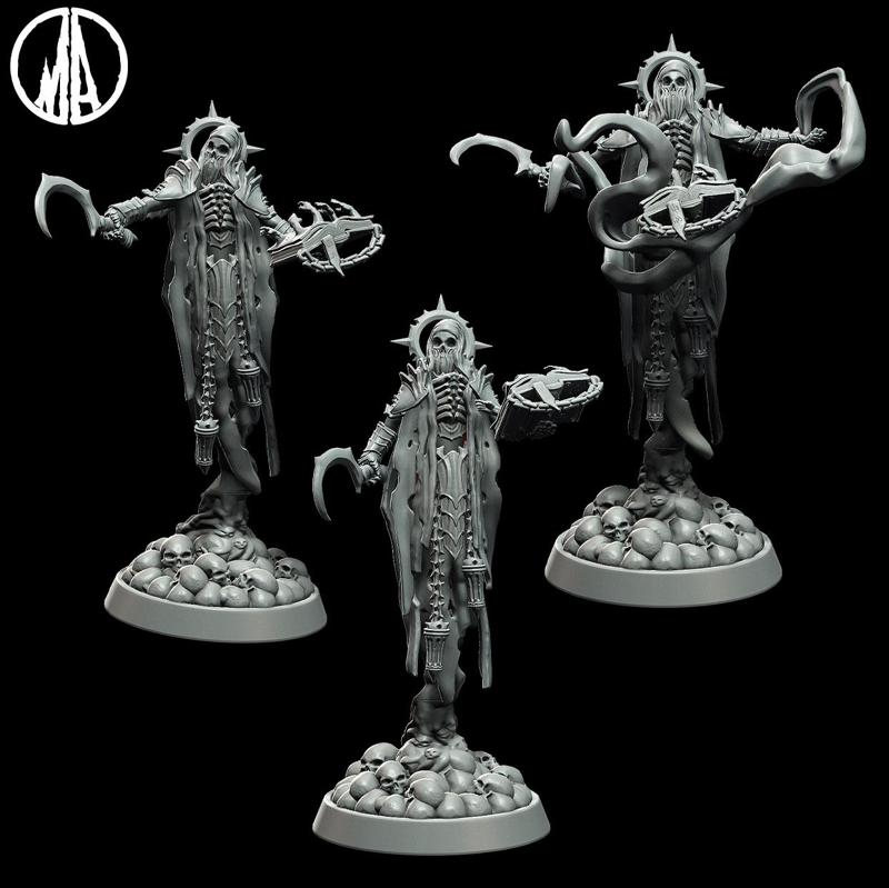 Necromancer - Lost Souls - 3 Poses