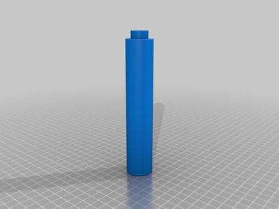 Modular Curtain Pole Segment 28mm x 150mm