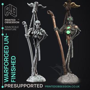 Warforged - Incompleate - Foundlings - PRESUPPORTED - 32mm scale