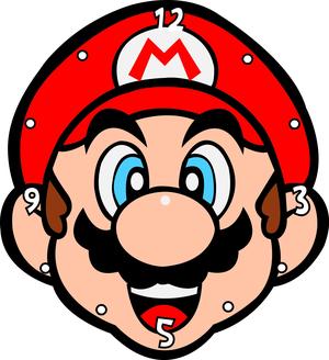 horloge mario