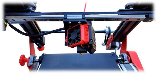 Ender 3 Belt X axis linear rail kit