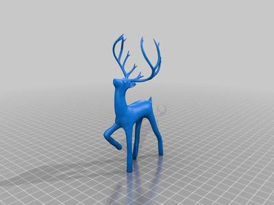 Christmas Reindeer - Prancer no supports