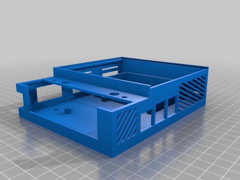 Ender 3 V2 drawer replacement for Raspberry Pi with Meanwell Power Supply