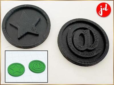 Shopping Cart Chip (1 EUR Size)
