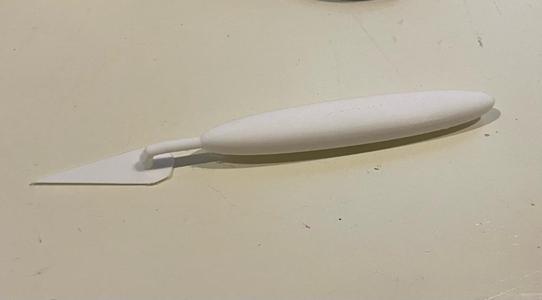 Pallet knife for painting