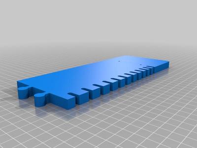 Fret slotting template system