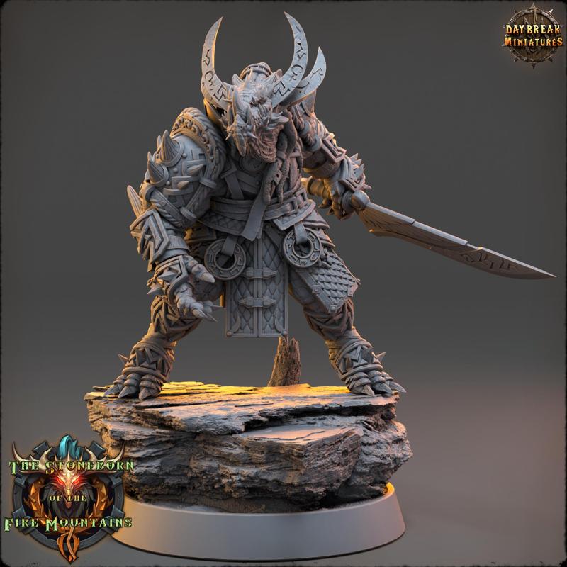 Kiarnak Stonecold - The Stoneborn of the Fire Mountains