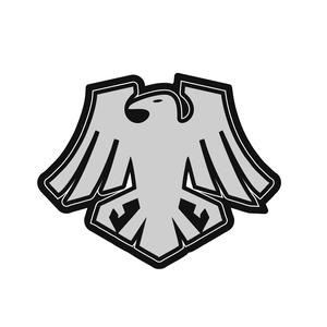 Warhammer 40k Space Marine Raven Cookie Cutter and Marker 1