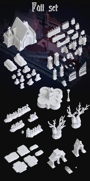 Gothic Graveyard - Full set