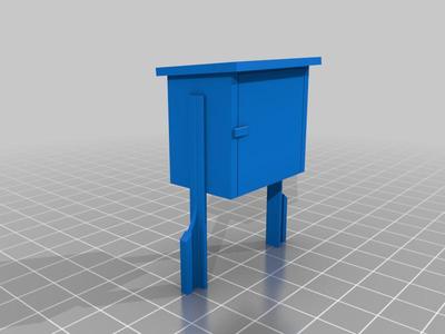 Western Maryland Rwy Fire Hose Box G-Scale