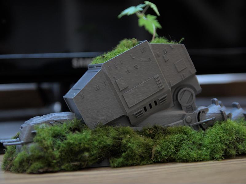 AT-AT plant pot