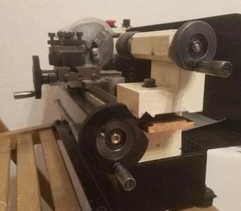 Micro lathe bigger handwheel