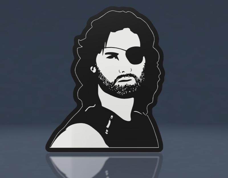 Snake Plissken LED Lamp (Light Box)