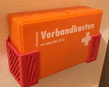 Wandhalterung 1. Hilfe Kasten