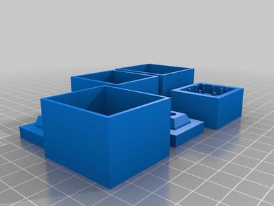 Single keycap mold box