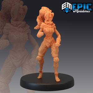 Monk Adventurer / Female Fighter / Martial Arts Girl