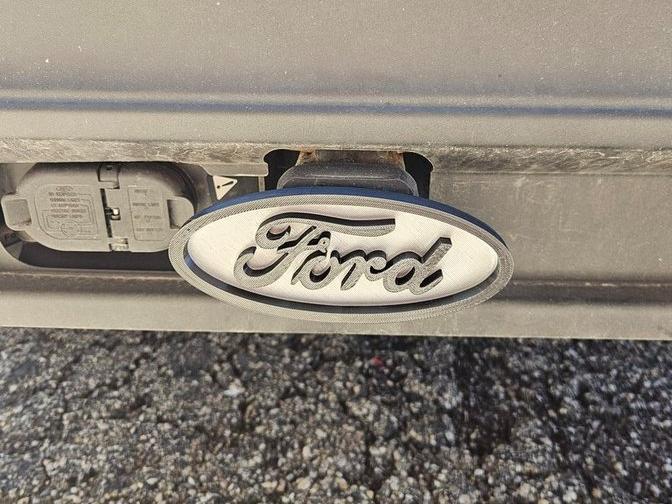 Ford Oval Hitch Cover 