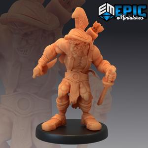 Hobgoblin Gladiator / Goblin Dagger Warrior / Colosseum Encounter