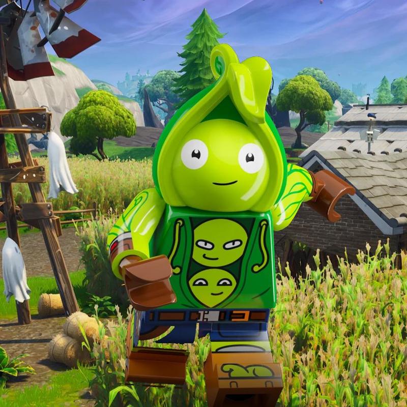 FORTNITE Pea, slap peabody head brick
