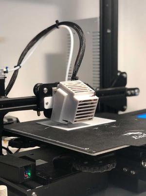 Ender 3 Noctua silent hotend and partcooling assembly - BL Touch compatible