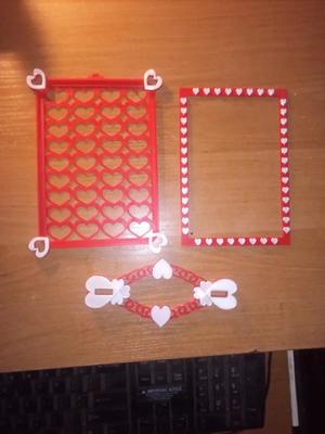 Ramka Walentynkowa na zdjęcie   
