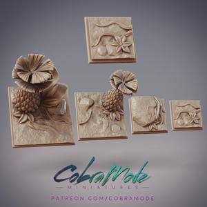 Jungle Square Base Pack (4pc)