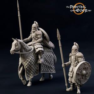 Ridermercia Earl's Guard - On Foot and Mounted - Presupported