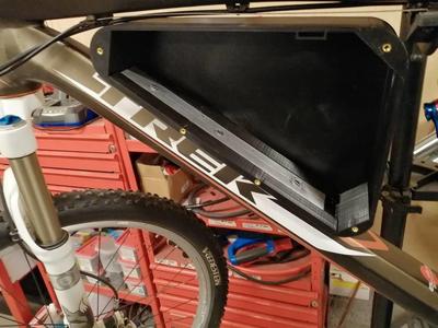 13S5P 18650 triangle battery box for full suspension ebike