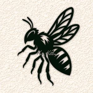 SIMPLE HONEYBEE WALL ART HOME DECOR