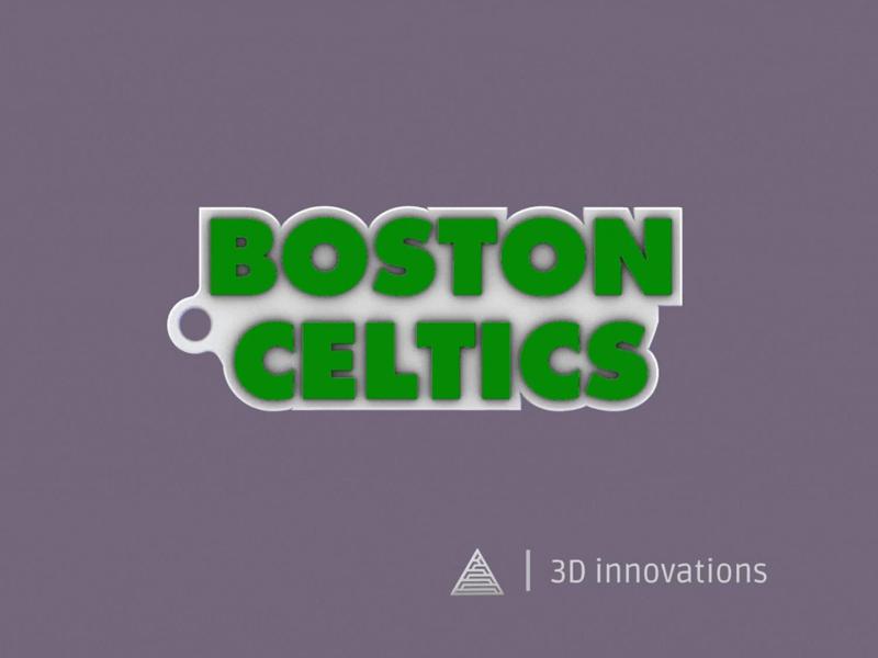 BOSTON CELTICS KEYCHAIN   