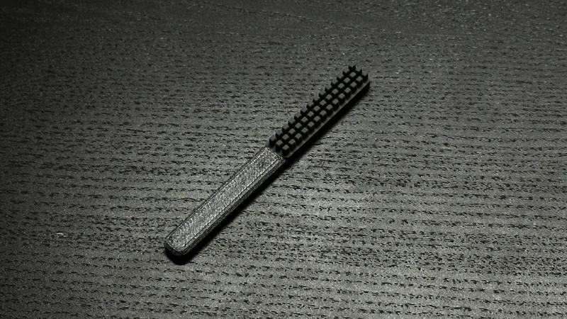 Silicone Nozzle Brush Handle   