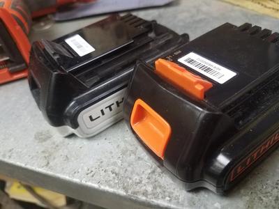Black & Decker 20V Battery Latch