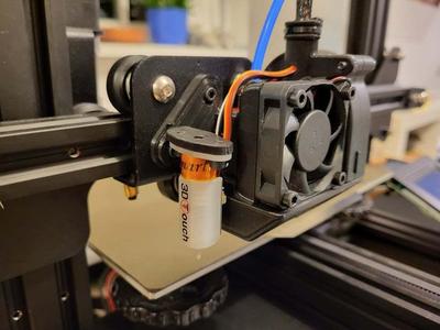 BLTouch holder for Red Squirrel Fan Housing
